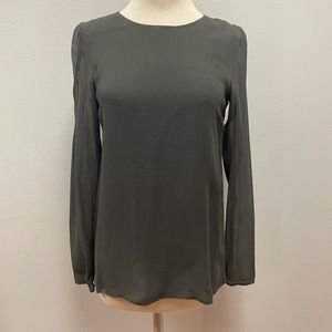 Theory silk blouse